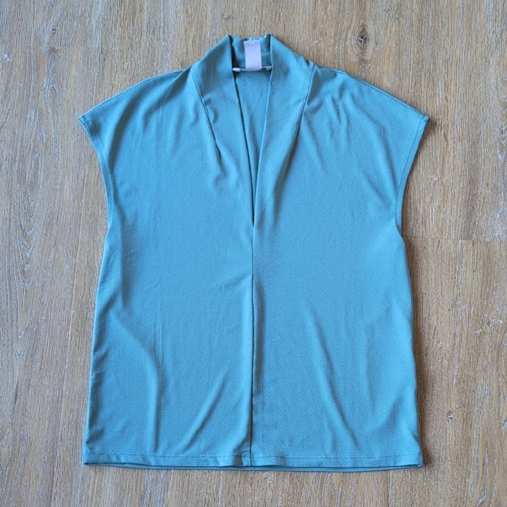 Elagent Teal Women's H And M Top XS